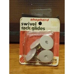 Shepherd Swivel Nail-On Glides 1"  #9098 Easy Glide Non-Rust Base NonMark 4 pack